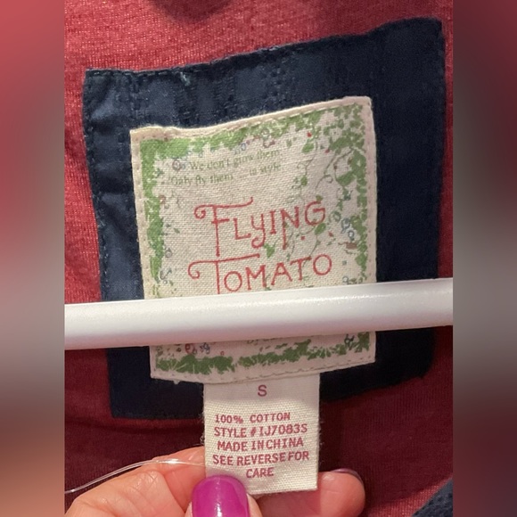 NWT  Flying Tomato Jacket Stylish and Navy - Picture 3 of 8